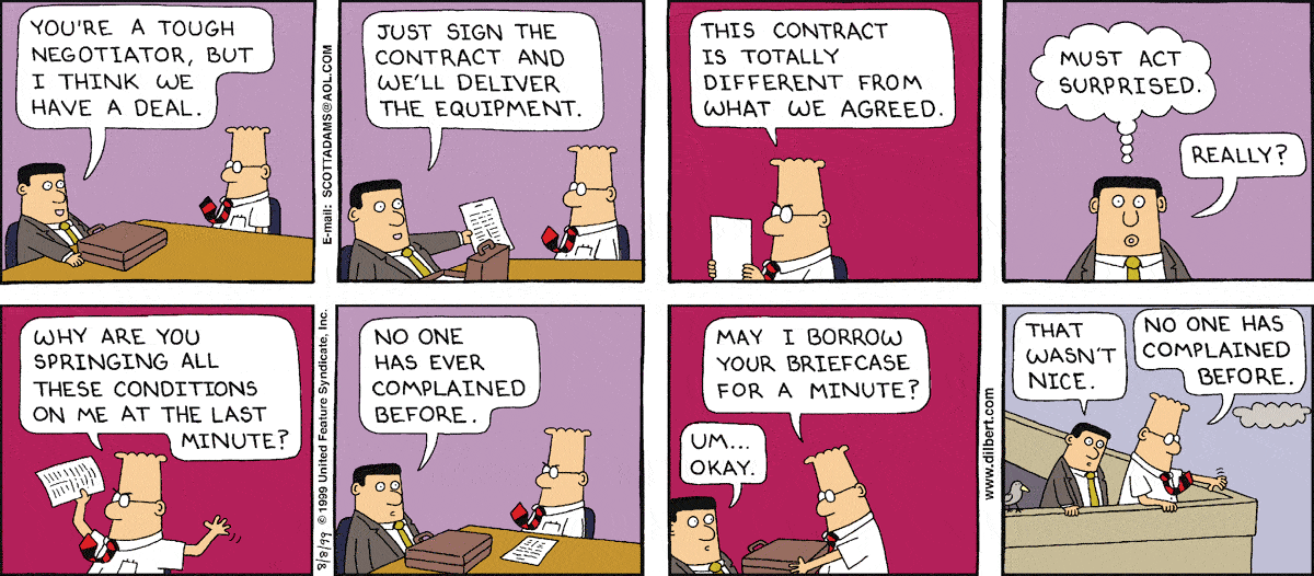 Dilbert Cartoon